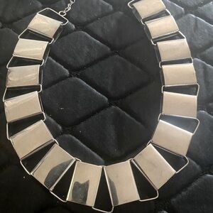 Guess Silver Statement Necklace